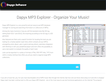 Tablet Screenshot of dapyx-soft.com